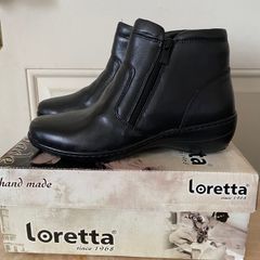 Womens leather ankle boots