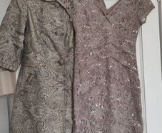Occasion dress and coat to match