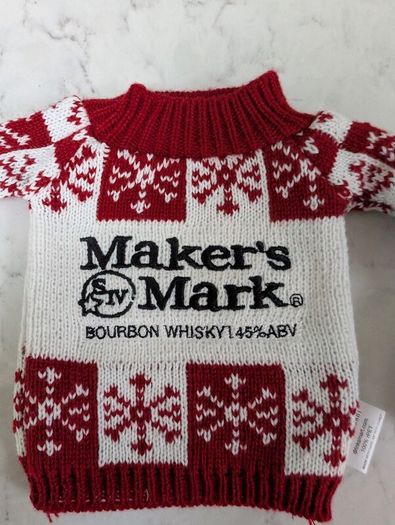 Makers Mark Christmas Jumper Miniature