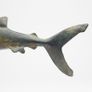 Great White Shark (32cm) - Patinated Bronze Image 9