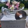 Galway Crystal 10 inch new bowl, box, D18 Image 4