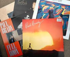 Paul Brady, 5 x LPs collection, Irish folk