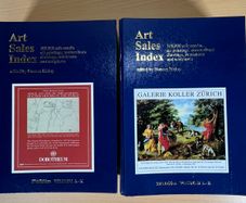 2 x 1994-95 Art Sales Index Books | Edited by Richard Hislop | Reference Set