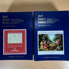2 x 1994-95 Art Sales Index Books | Edited by Richard Hislop | Reference Set