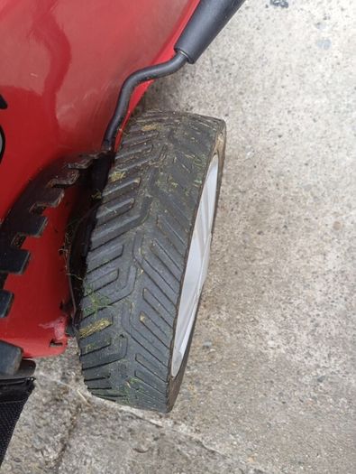 warrior petrol lawnmower