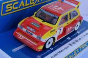 Scalextric C4668 Austin Metro 6R4 - Didier Auriol Slot Car ( rally WRC )