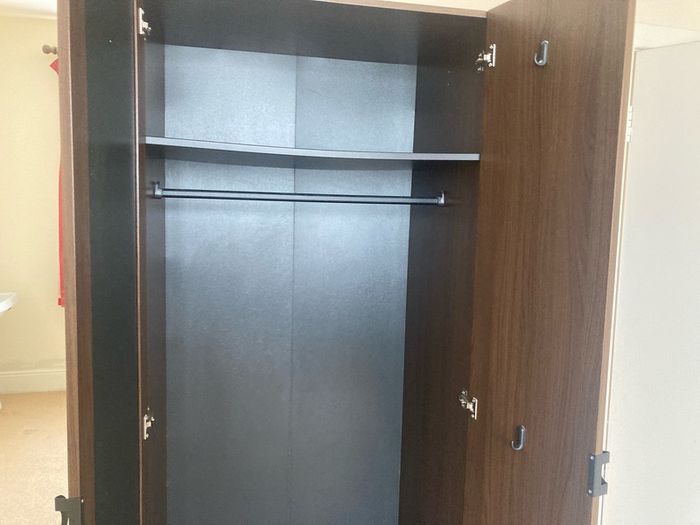 Pair compact wardrobes