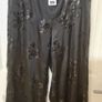 Nwt Satin Sequin Pants Size 14 Image 2