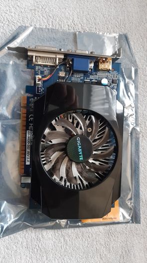 Gigabyte GT 630 GV-N630-2GI Nvidia 2GB VGA DVI HDMI Retro Vintage Gaming