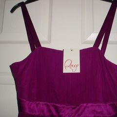 BNWT - HALF PRICE - Size: 10 - A Beautiful Dress from Rouge - 100% Silk Fully Lined - Hidden Zip Side Opening - #