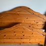 Solid Pine Double Bed Frame Image 3