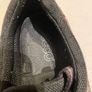 Ecco Women leather shoes casual lace up wine snake skin effect size 39 Image 8