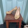 Vince Camino size 40 open toe nude wedge heels Image 6