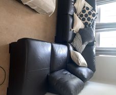 Natuzzi L shape couch, 250W, 90H, 90D, plus L shape corner 130W