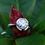 Large Art Deco 1.8ct Diamond Solitaire Ring - Platinum Image 3