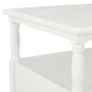 Coffee Table White 100x55x45 cm Wood Image 6