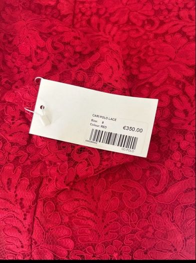 Cari's Closet Red Lace Dress