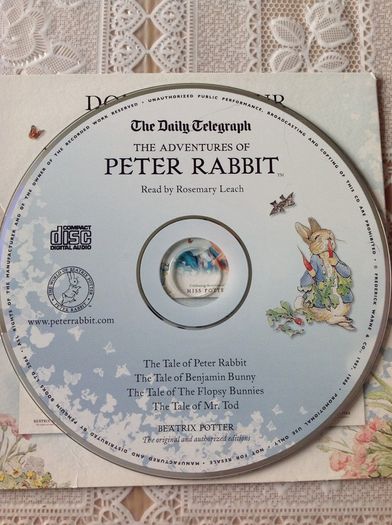 The Adventures of Peter Rabbit.  Audio CD.