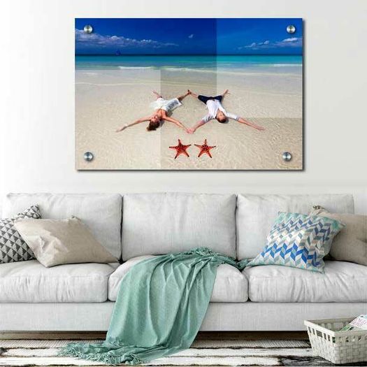 Acrylic Photo prints Personalised photo print onto acrylic size 30 x 45 cm