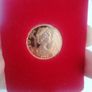 1980 Isle Of Man Gold Proof One Crown Coin Image 3