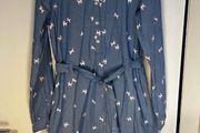 H&amp;M Girls unicorn shirt Dress Age 9-10