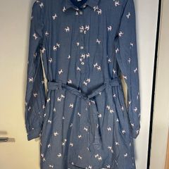 H&M Girls unicorn shirt Dress Age 9-10