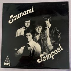 Tempest - Tsunami LP. Fully autographed.  Mega mega rare 1980 release on Northern Ireland Budj label. Never sold on Discogs. Condition is mint - like new.
