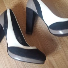 solid high heel shoes