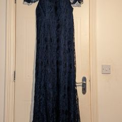 Stunning lace floral maxi dress