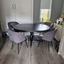 Ikea Extendable kitchen table & 4 chairs Image 3