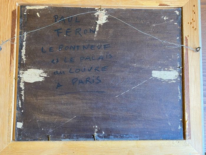 A Paul Feron oil painting