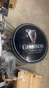 Guinness pub sign