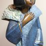 Vintage Mahogany Princess Figurine Image 2