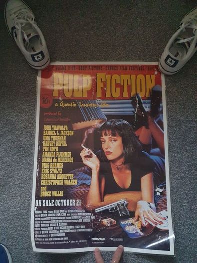 Pulp fiction poster