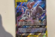 Mewtwo and Mew GX Promo Pokemon Card