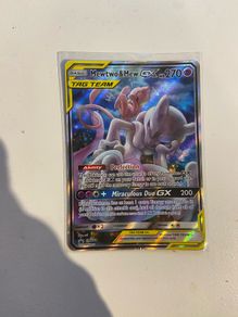 Mewtwo and Mew GX Promo Pokemon Card