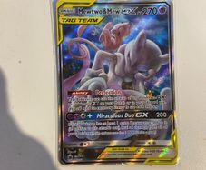 Mewtwo and Mew GX Promo Card