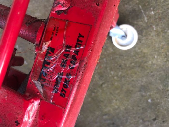Sealey Wheel Skate
