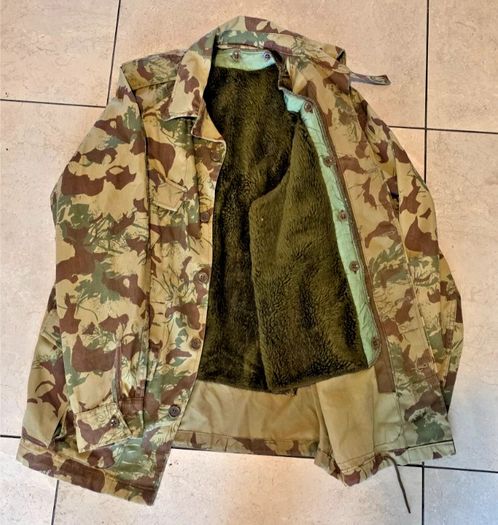 Vintage 1984 South African Police Camouflage Uniform Set
