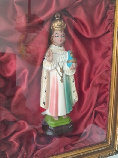 Vintage Child of Prague Shadow Box