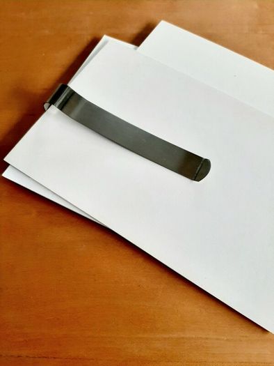 Paper grip/money clip