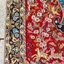 Fine Persian Qom Tree of Life Wool and Silk Image 4