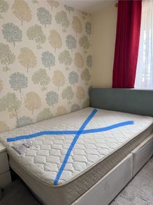 double bed base+headbord FREE