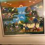 Original painting, 'naive' style, professionally framed Image 5