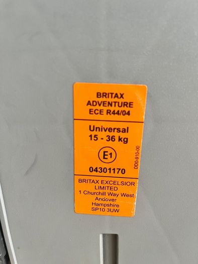 Britax Romer booster seat