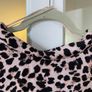 NEW Dunnes leopard animal print top, blush / pink tones, Size Medium, BNWT Image 6