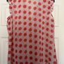 Wallis Pink Spot Frill Top Image 2