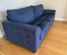 Jackson Navy 3 Seater Sofa (two available)