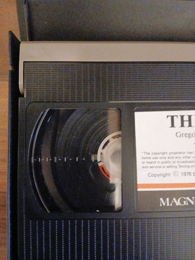 The Omen Film On A High Quality Cassette Tape (Rare).