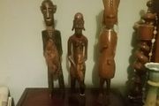 Carved Tribal Art Figurines